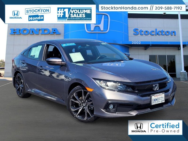 Certified 2019 Honda Civic Sport image 1