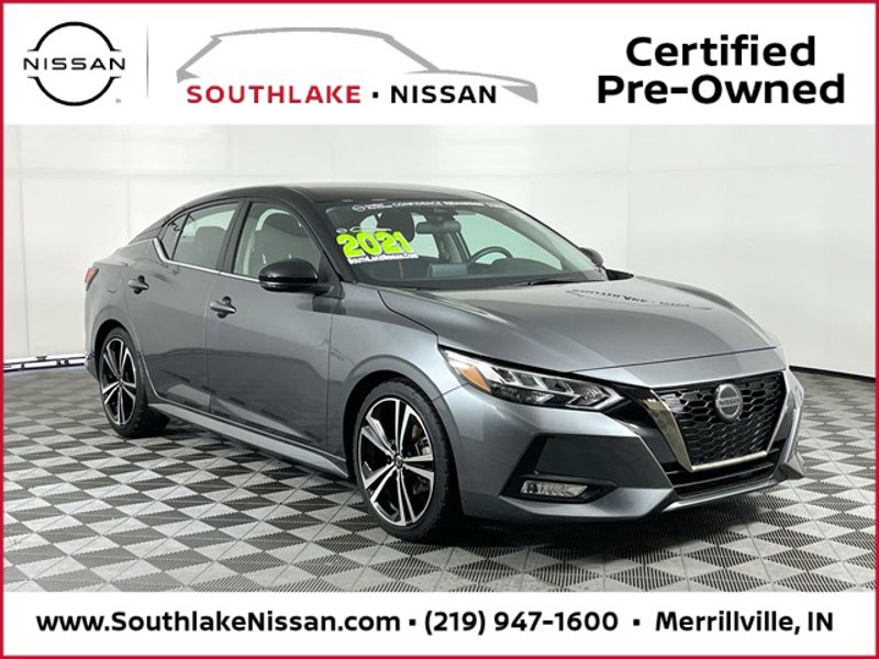 Certified 2021 Nissan Sentra SR image 1