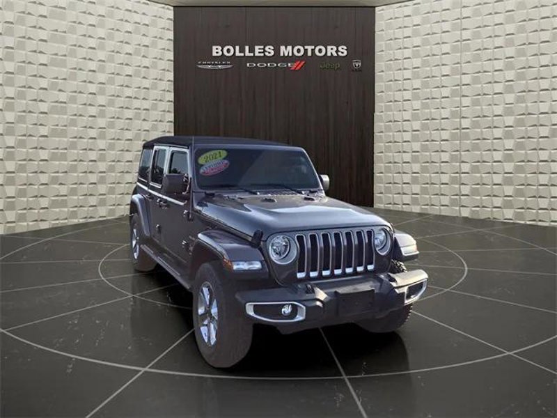 Certified 2021 Jeep Wrangler Unlimited Sahara w/ Safety Group image 1