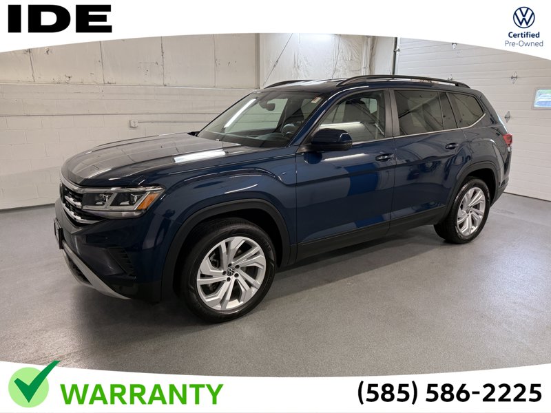 Certified 2021 Volkswagen Atlas SE image 1