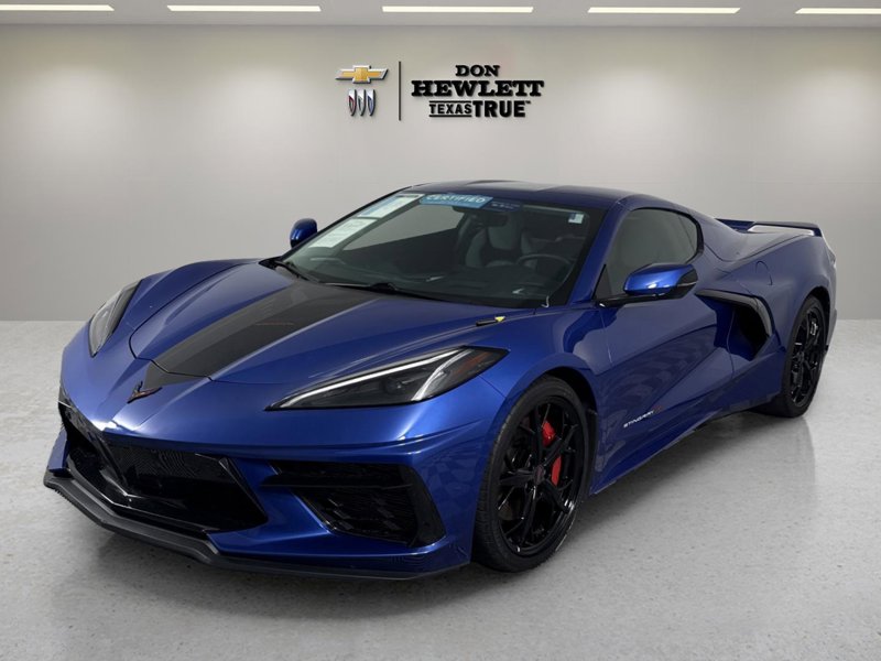 Certified 2022 Chevrolet Corvette Stingray Premium Cpe w/ Z51 Performance Package image 1