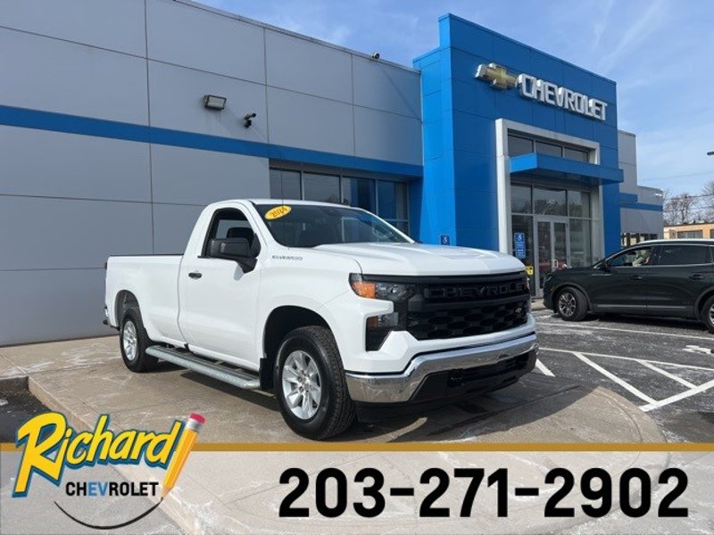 Certified 2024 Chevrolet Silverado 1500 W/T w/ WT Fleet Convenience Package image 1