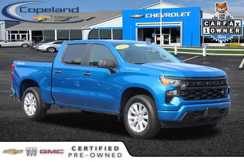 Certified 2022 Chevrolet Silverado 1500 Custom image 1