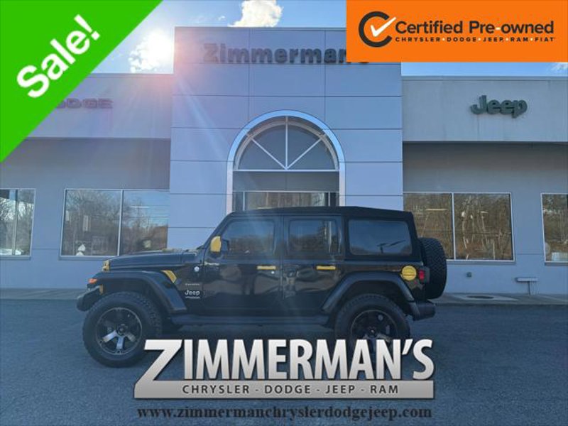Certified 2019 Jeep Wrangler Unlimited Sahara image 1