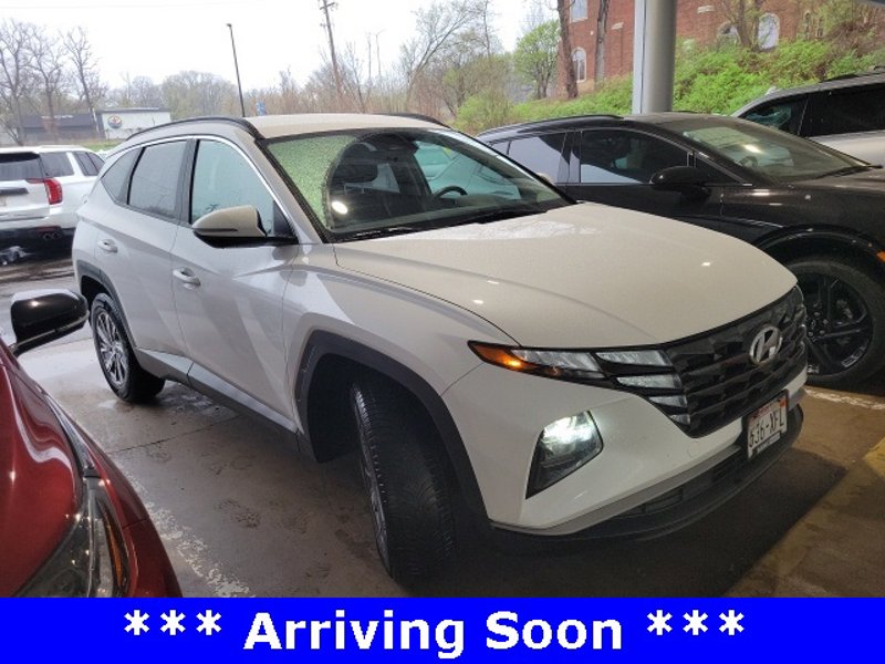 Used 2022 Hyundai Tucson Blue image 1