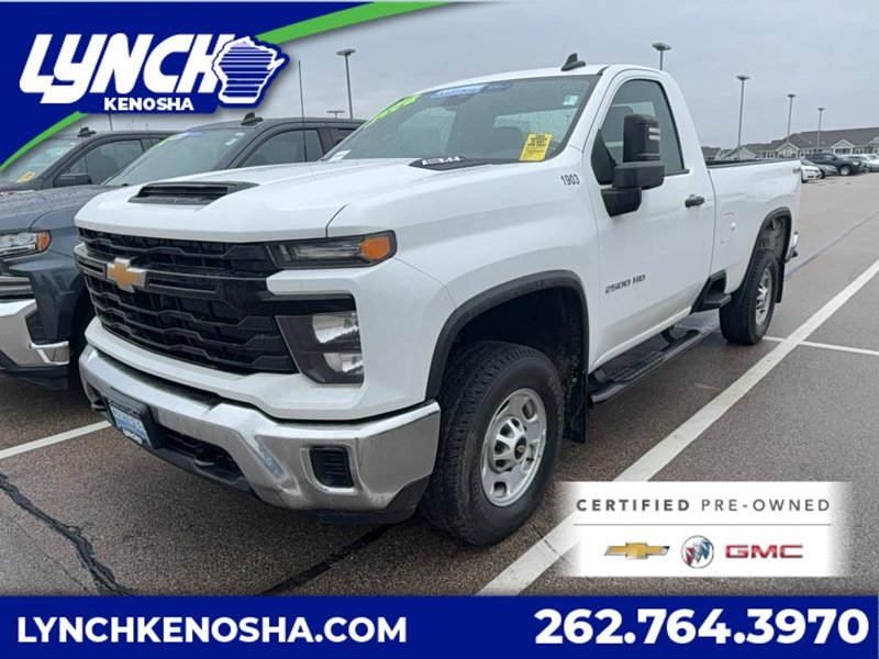Certified 2024 Chevrolet Silverado 2500 W/T w/ WT Fleet Convenience Package image 1
