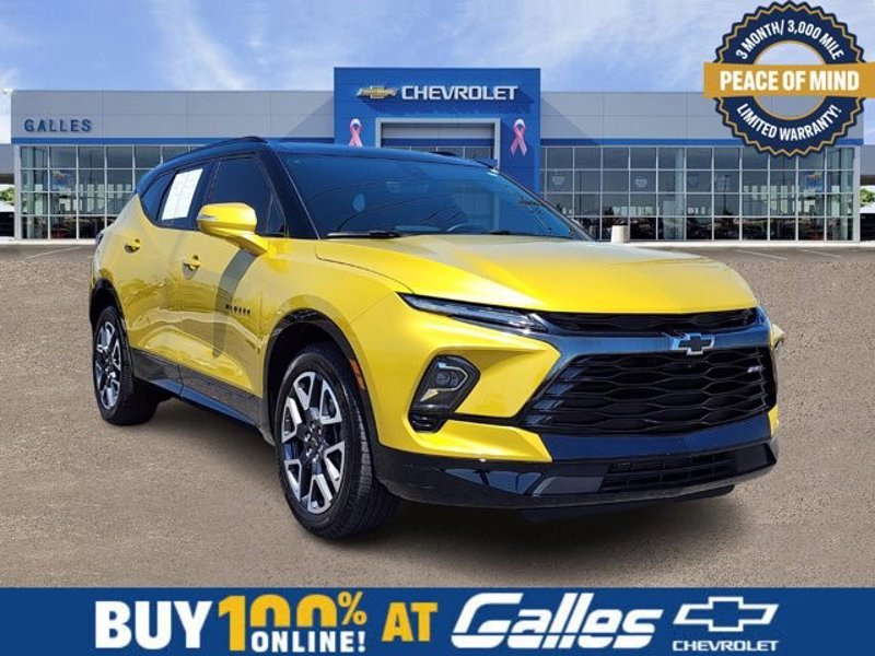 Certified 2024 Chevrolet Blazer RS w/ Driver Confidence II Package image 1