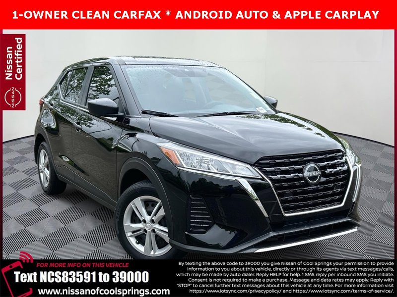 Certified 2024 Nissan Kicks S image 1