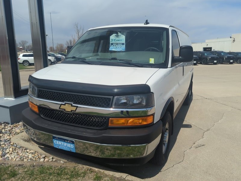 Certified 2021 Chevrolet Express 2500 w/ Driver Convenience Package image 1