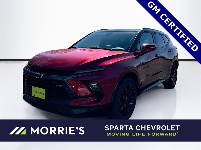 Certified 2023 Chevrolet Blazer RS w/ Driver Confidence II Package image 1