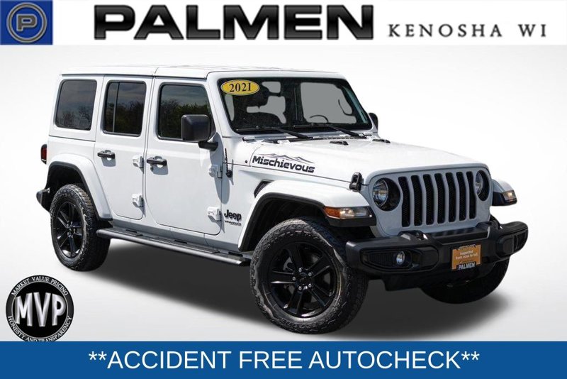Certified 2021 Jeep Wrangler Unlimited Sahara image 1
