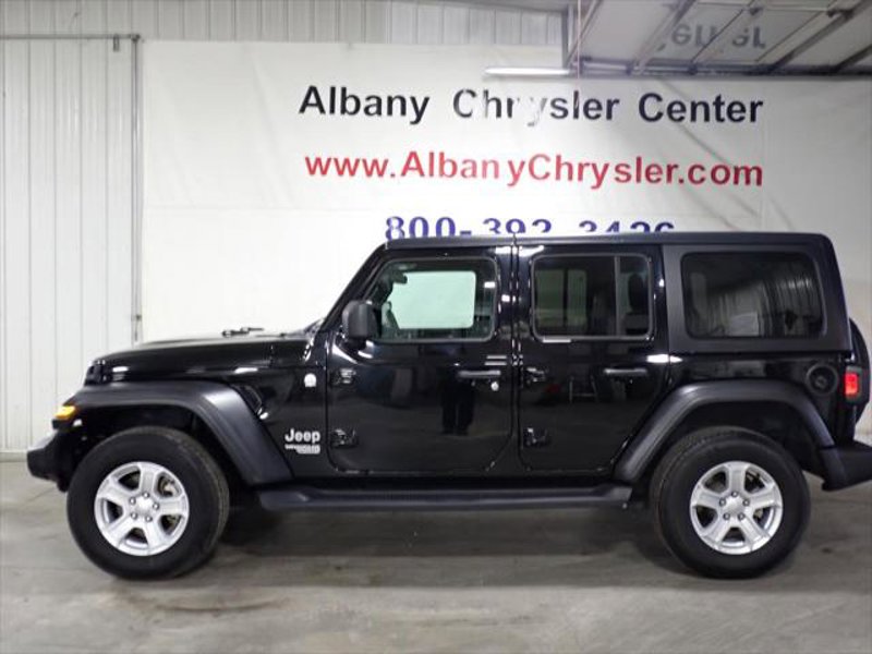 Certified 2021 Jeep Wrangler Unlimited Sport image 1