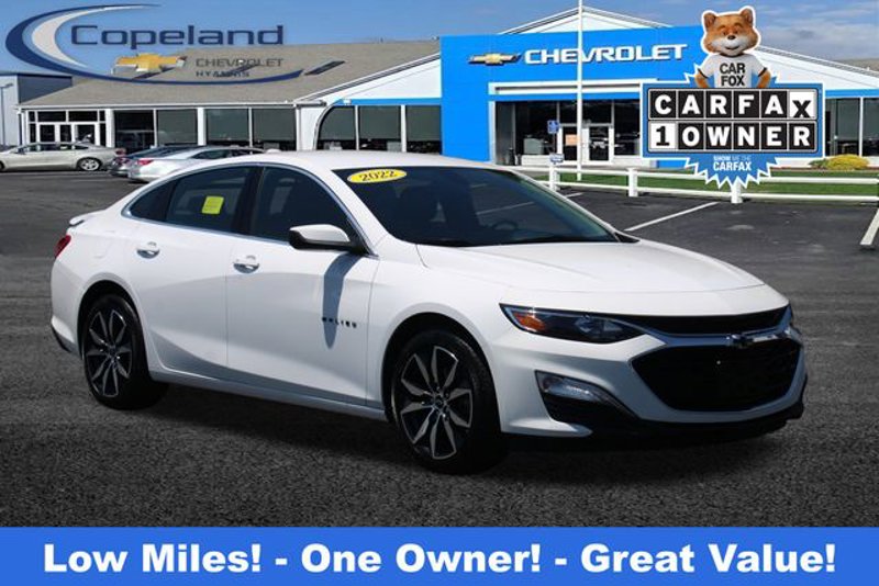 Certified 2022 Chevrolet Malibu RS image 1