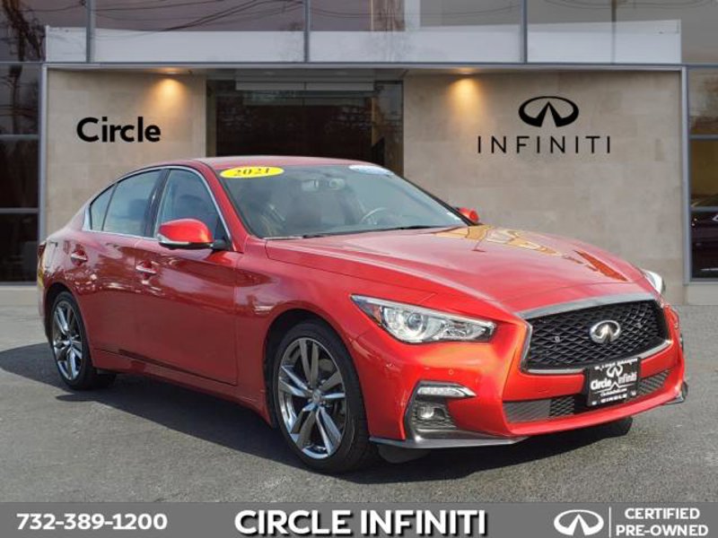 Certified 2021 INFINITI Q50 Signature Edition w/ Cargo Package image 1