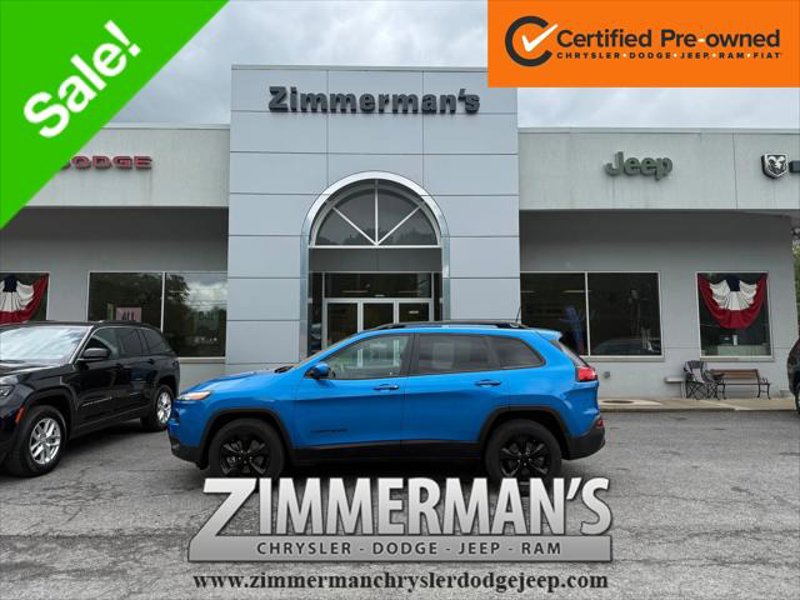 Certified 2018 Jeep Cherokee Limited w/ High Altitude Package image 1
