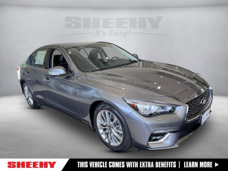 Certified 2021 INFINITI Q50 Luxe w/ Cargo Package image 1