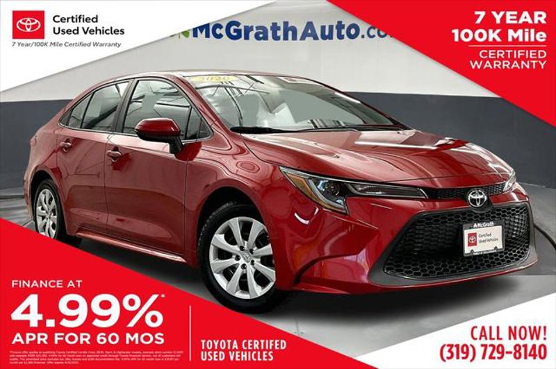 Used 2020 Toyota Corolla LE image 1