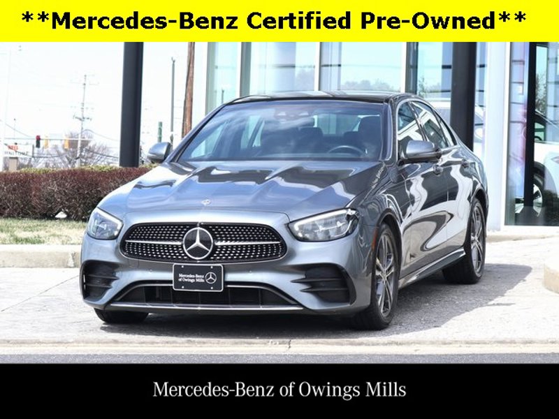 Certified 2021 Mercedes-Benz E 350 4MATIC Sedan image 1