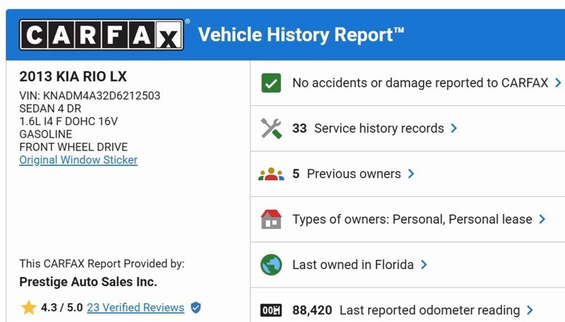 Used 2013 Kia Rio LX w/ PWR Pkg image 1
