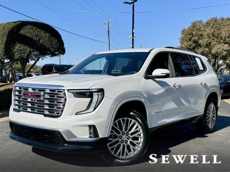 Certified 2024 GMC Acadia Denali w/ LPO, Floor Liner Package image 1