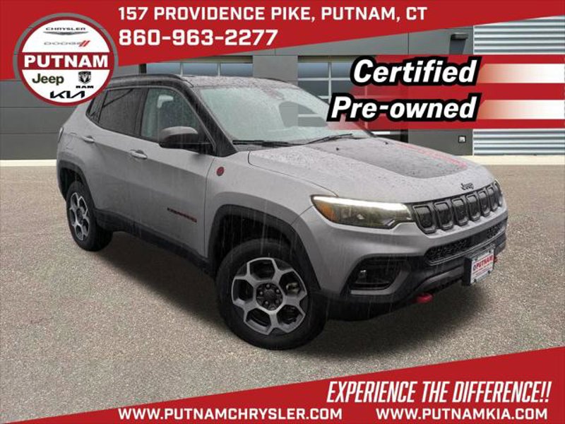Certified 2022 Jeep Compass Trailhawk w/ Trailhawk Elite Group image 1