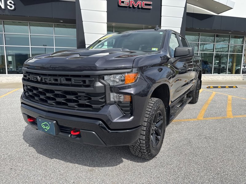 Certified 2024 Chevrolet Silverado 1500 Custom Trail Boss w/ LPO, Dark Essentials Package image 1