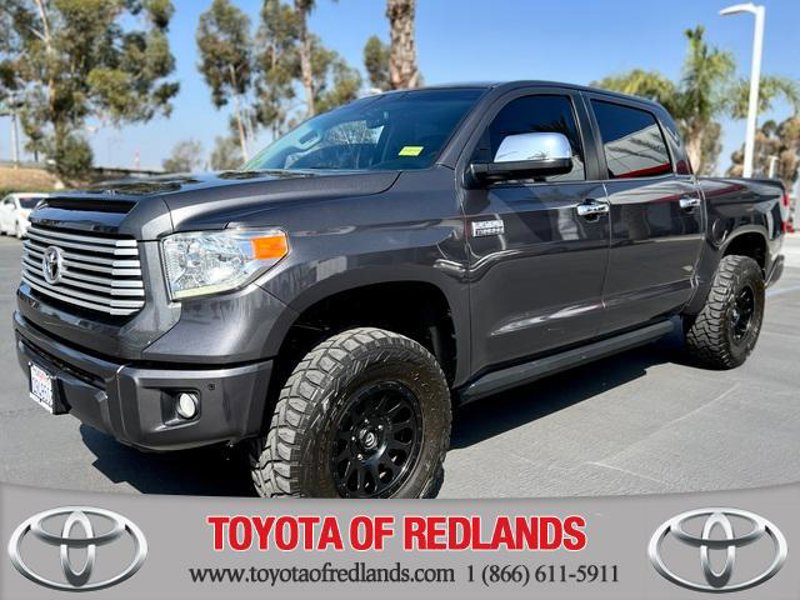 Certified 2017 Toyota Tundra Platinum image 1