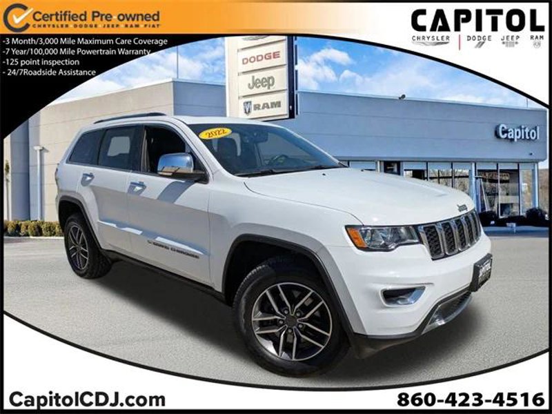 Certified 2022 Jeep Grand Cherokee Limited image 1