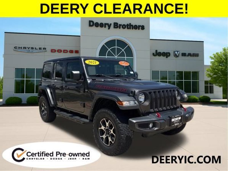 Certified 2021 Jeep Wrangler Unlimited Rubicon image 1