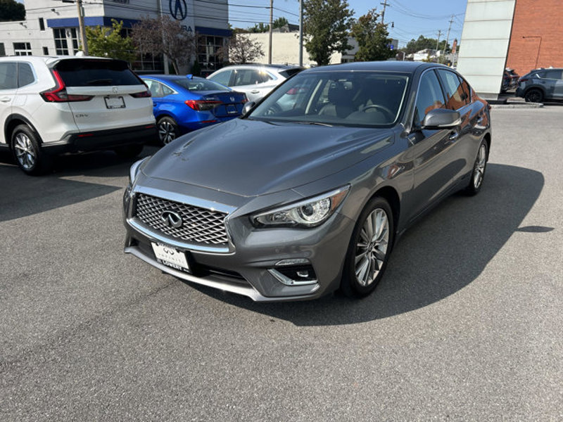 Certified 2023 INFINITI Q50 Luxe w/ Cargo Package image 1
