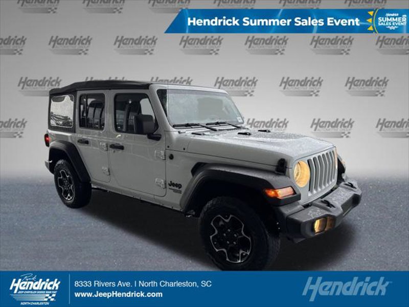 Certified 2021 Jeep Wrangler Unlimited Sport image 1