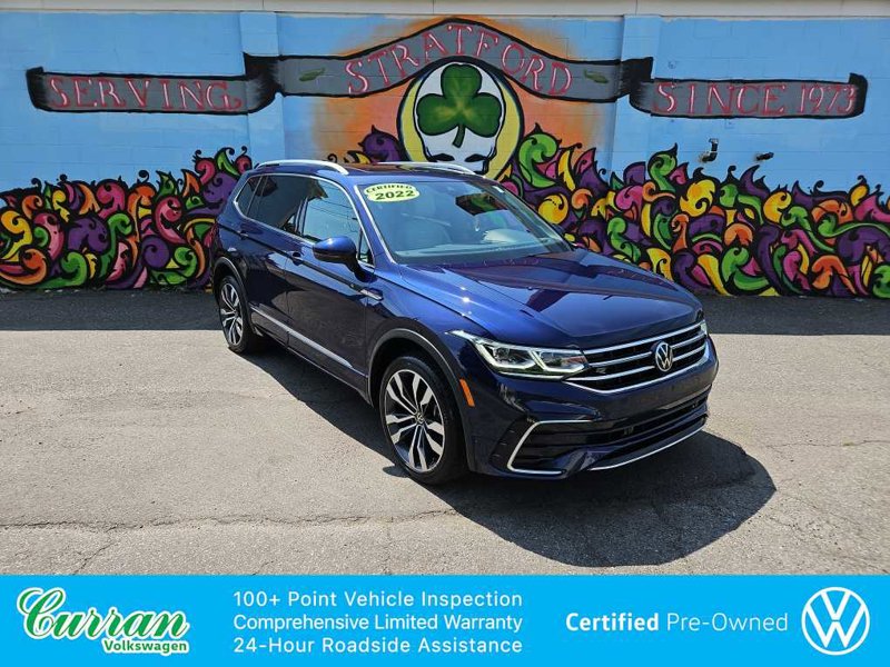 Certified 2022 Volkswagen Tiguan SEL R-Line image 1