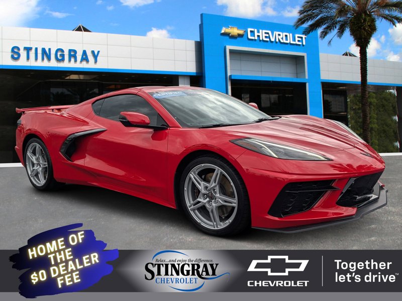 Certified 2025 Chevrolet Corvette Stingray Preferred Cpe w/ Z51 Performance Package image 1