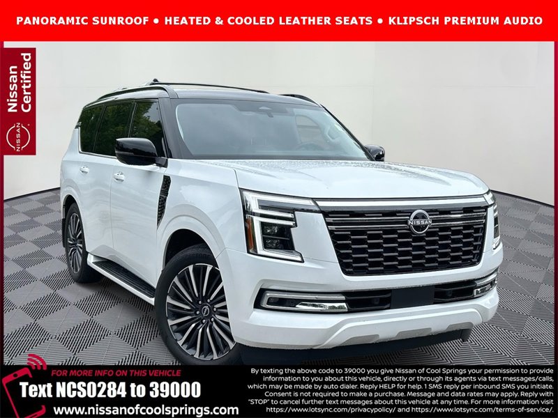 Certified 2025 Nissan Armada Platinum Reserve image 1
