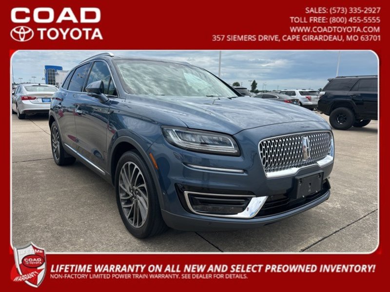 Used 2019 Lincoln Nautilus Reserve image 1