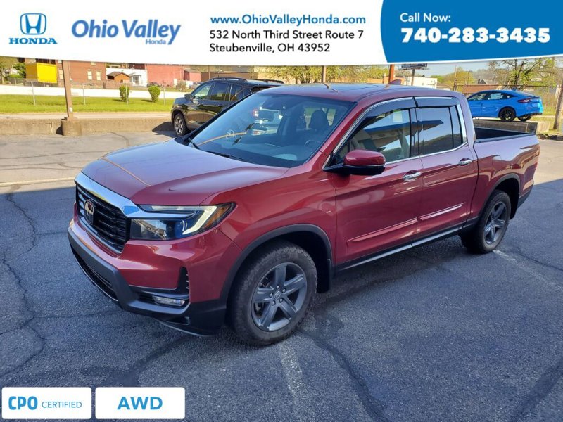 Certified 2022 Honda Ridgeline RTL-E image 1