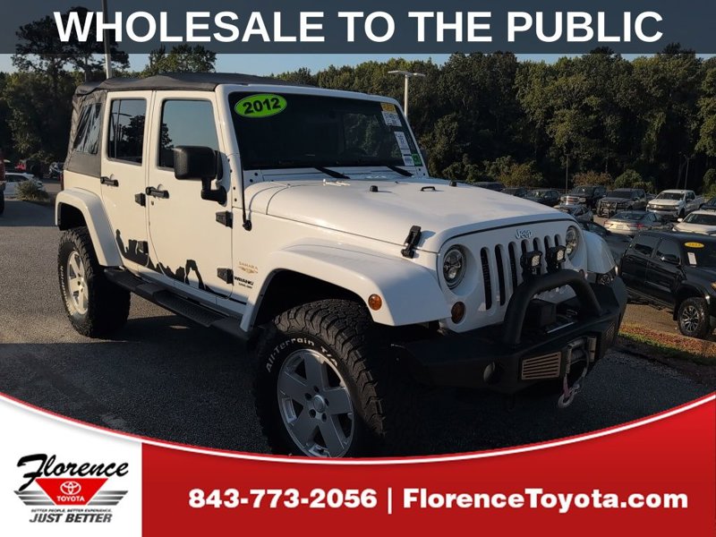 Used 2012 Jeep Wrangler Unlimited Sahara w/ Dual Top Group image 1