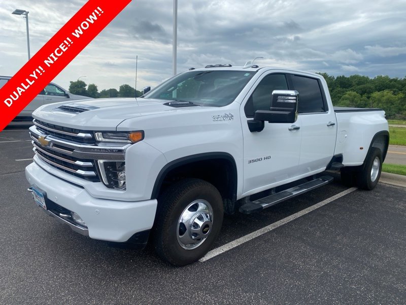 Certified 2022 Chevrolet Silverado 3500 High Country w/ Snow Plow Prep/Camper Package image 1