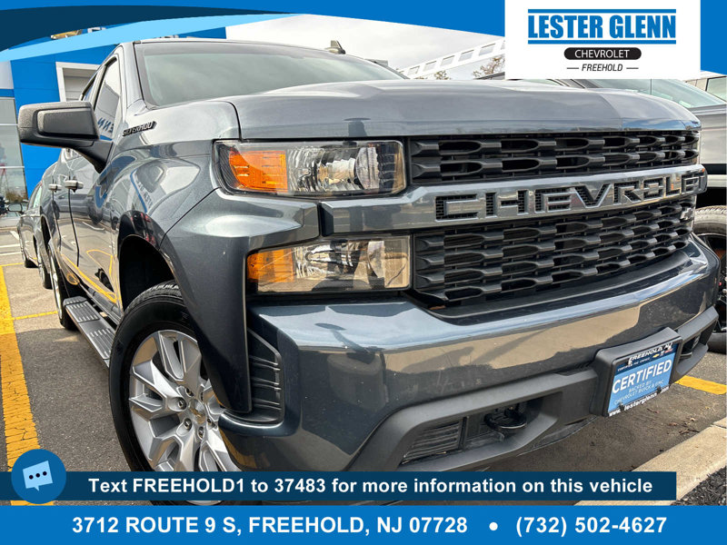 Certified 2022 Chevrolet Silverado 1500 Custom w/ LPO, Dark Essentials Package image 1