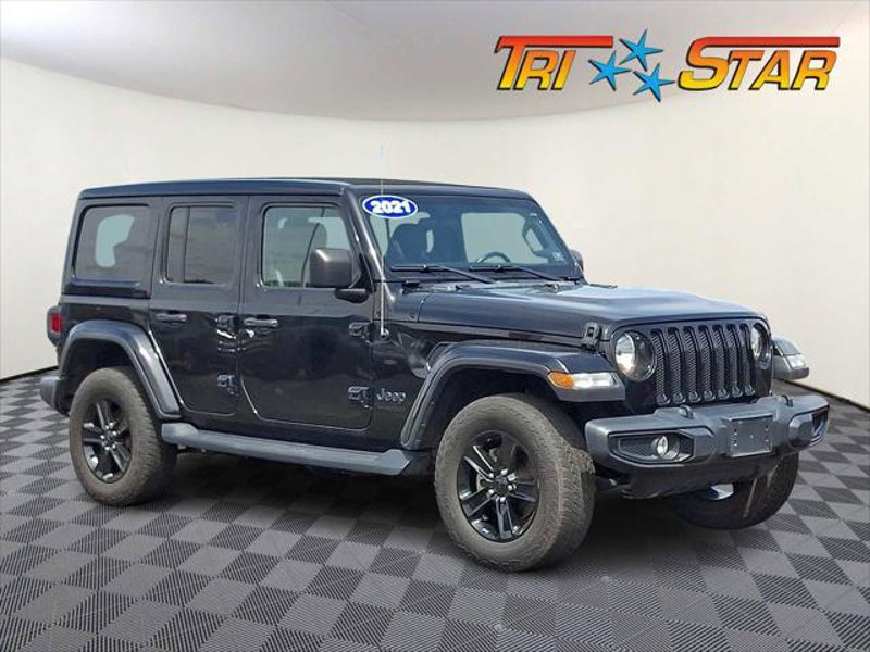 Certified 2021 Jeep Wrangler Unlimited Sahara image 1