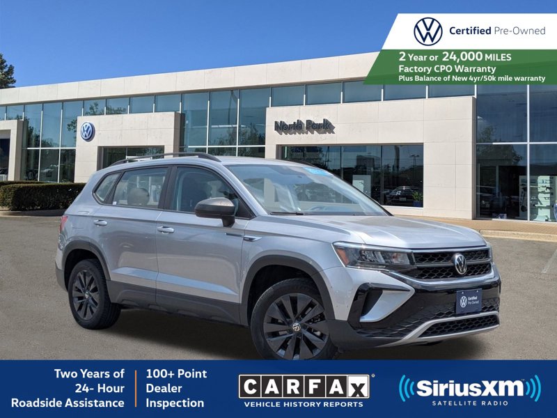 Certified 2022 Volkswagen Taos S image 1