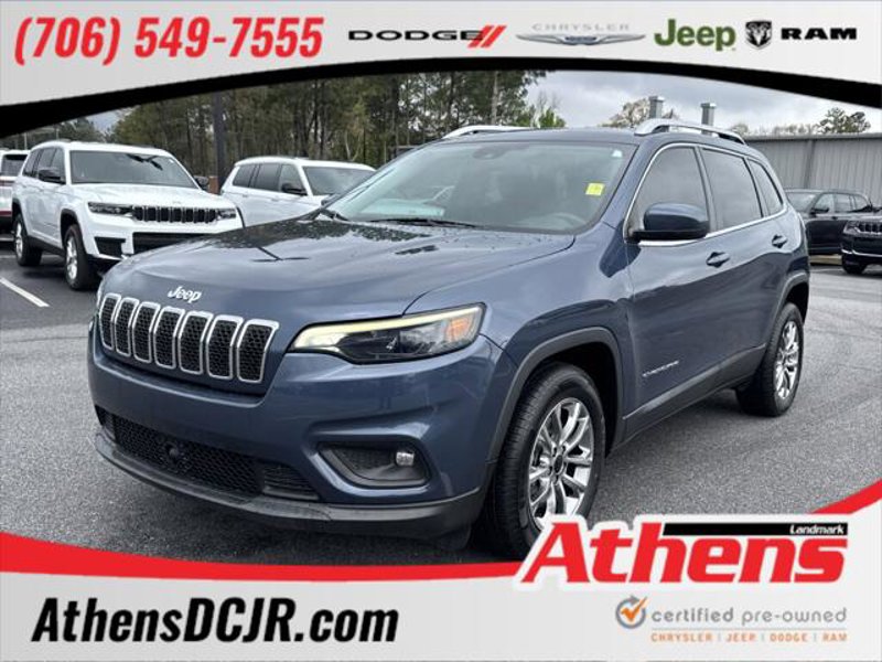 Certified 2021 Jeep Cherokee Latitude Lux w/ Comfort/Convenience Group image 1