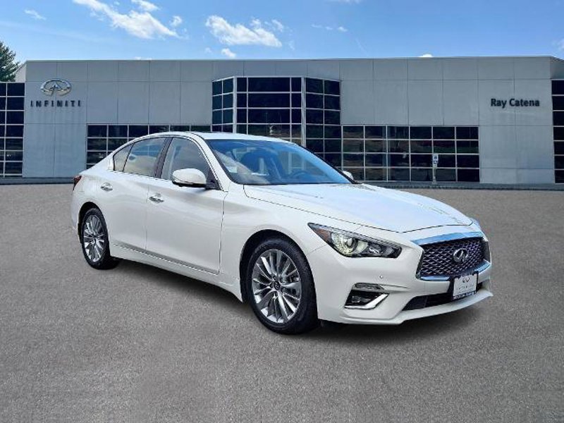 Certified 2021 INFINITI Q50 Luxe w/ Seat & Sound Package image 1