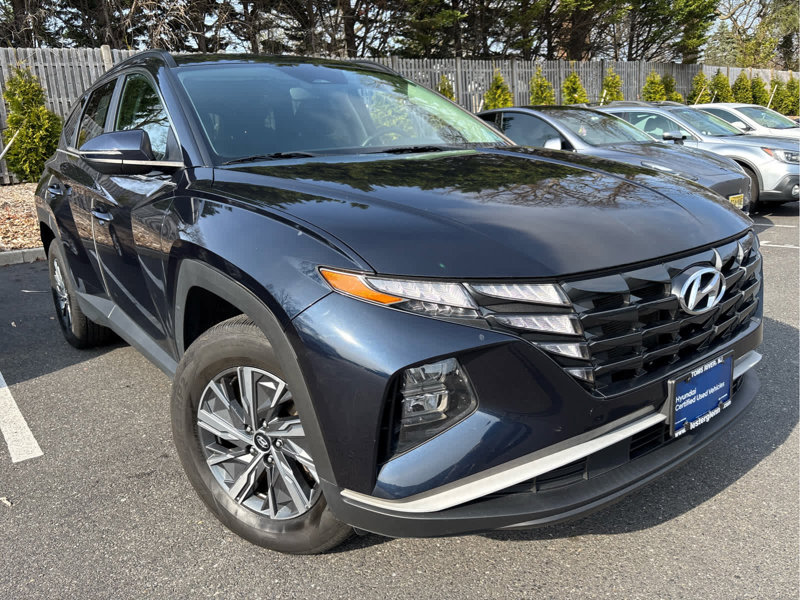 Certified 2022 Hyundai Tucson Blue image 1