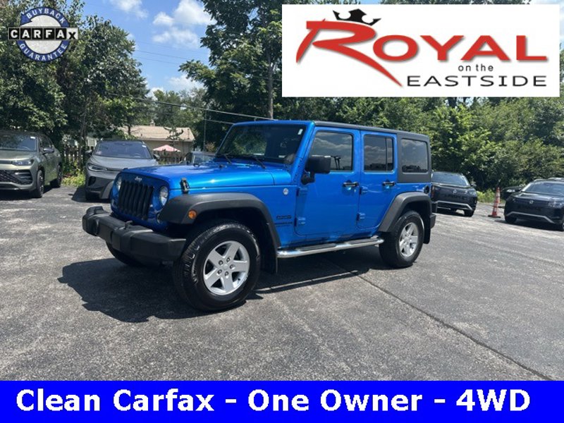 Used 2015 Jeep Wrangler Unlimited Sport w/ Quick Order Package 24S image 1