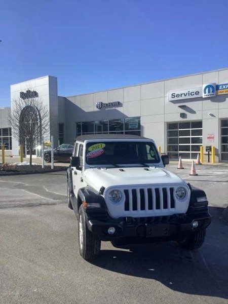 Certified 2021 Jeep Wrangler Unlimited Sport image 1