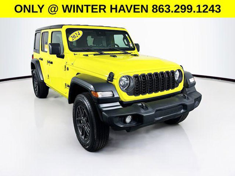 Certified 2024 Jeep Wrangler Unlimited Sport image 1