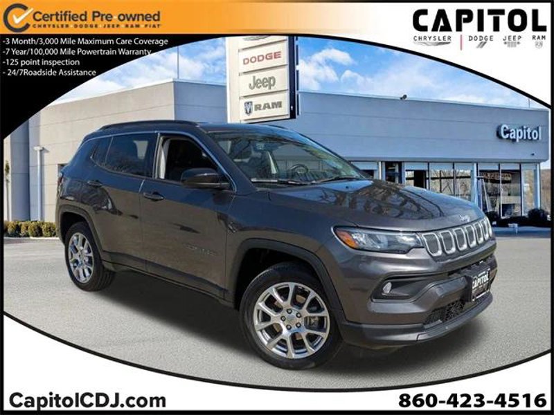Certified 2022 Jeep Compass Latitude image 1