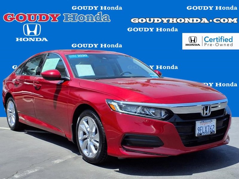 Certified 2020 Honda Accord LX image 1