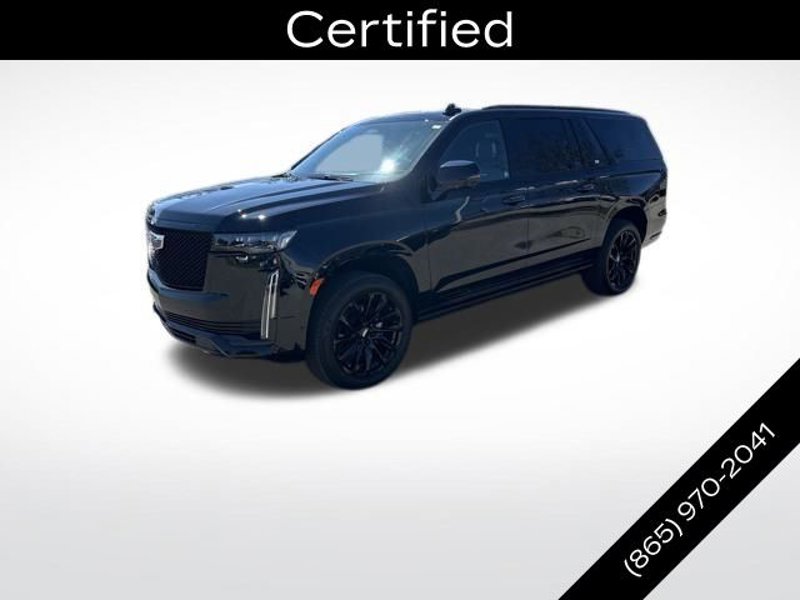 Certified 2024 Cadillac Escalade ESV Sport Platinum w/ LPO, ONYX Package image 1